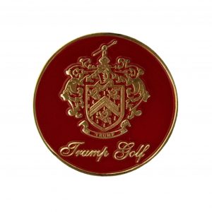Trump Golf Ball Marker - Red