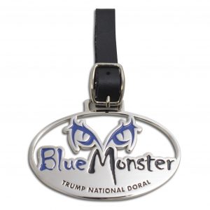 Blue Monster Bag Tag