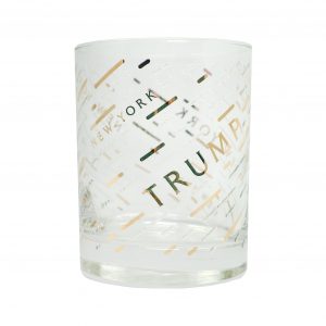 Trump New York Rocks Glass