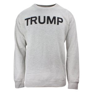 Collegiate Trump Crew Neck - Oatmeal