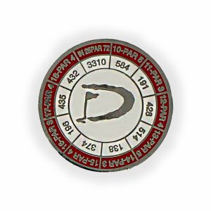 Doonbeg Duo Yardage Ball Marker