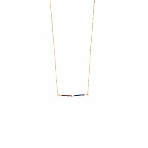 Gold Bar Delicate Necklace