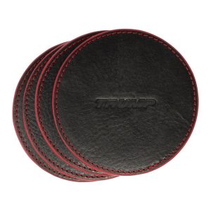 Trump Leather Coaster Set
