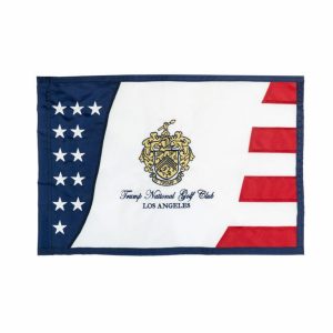 LA Stars and Stripes Pin Flag
