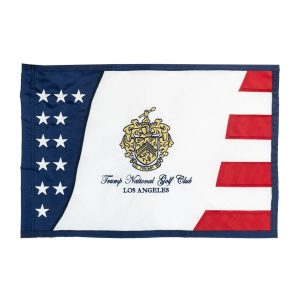 LA Stars and Stripes Pin Flag
