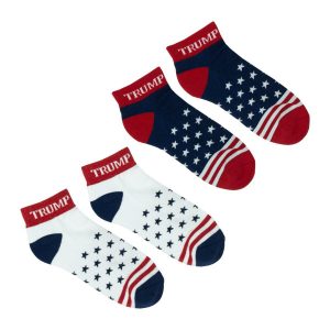Lowcut Stars Trump Socks - 2 pack