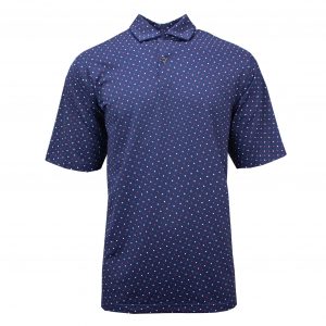 National Print Jersey Polo