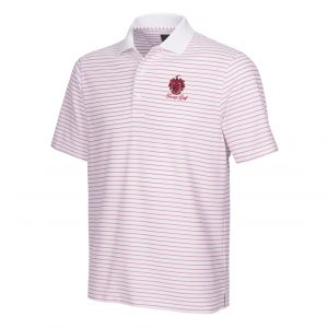 Performance Stripe Micro Pique Polo