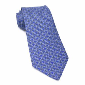 T Pattern Printed Design Tie