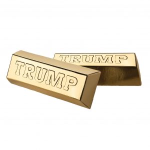 Trump Chocolate Gold Bullion Set of 2
