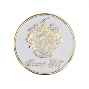 Trump Golf Ball Marker - White