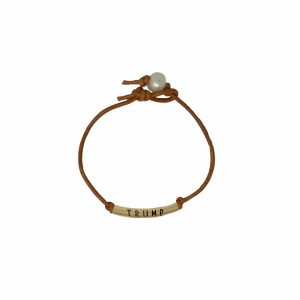 Tube Leather Bracelet