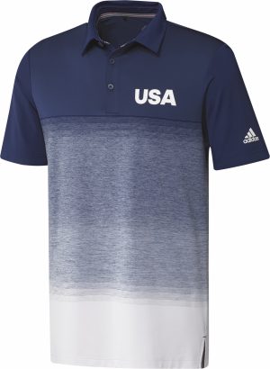 USA Color Block Polo