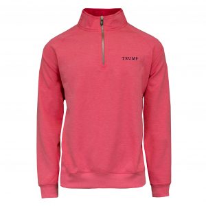 Valley 1/4 Zip - Red Heather